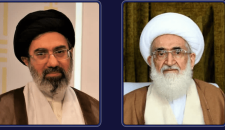 قائد الثورة الإسلامية يعزي المرجع آية الله العظمى نوري الهمداني برحیل صهره موسوي تبريزي